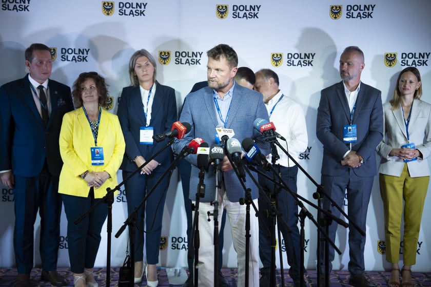 Konferencja przedstawicieli Dolnego Śląska i Wrocławia rozpoczynająca XXXIII Forum Ekonomiczne w Karpaczu